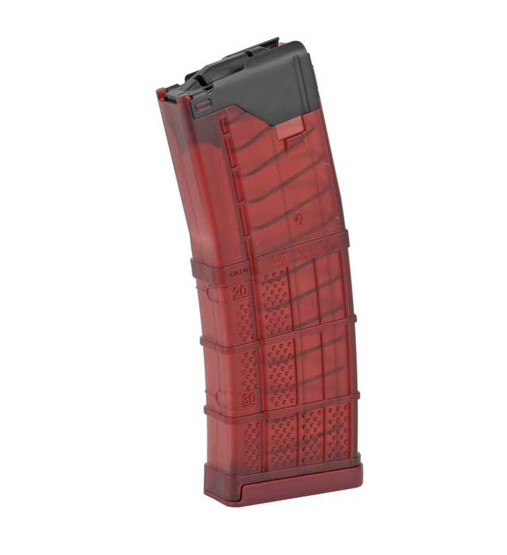 Lancer 30rd .223/5.56 Magazine - Translucent Red