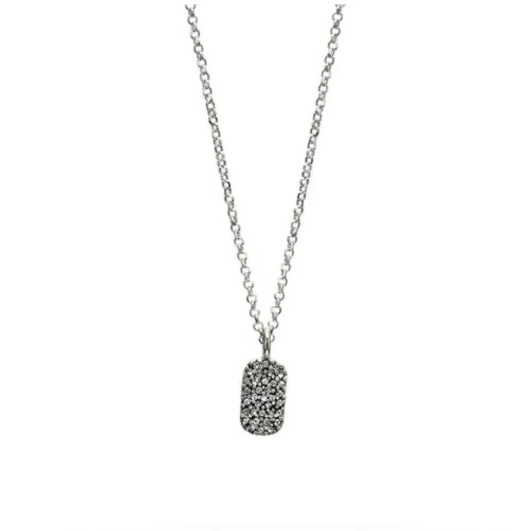 Waxing Poetic Cosmo Tag Necklace