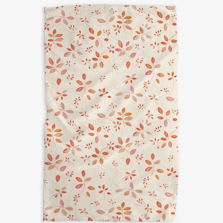 Geometry Tea Towel Dancing Petals