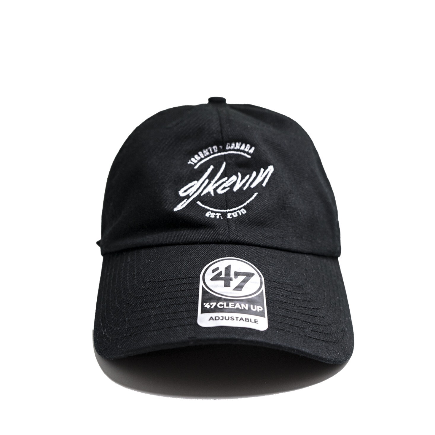 DJ Kevin Black Classic Embroidered Hat