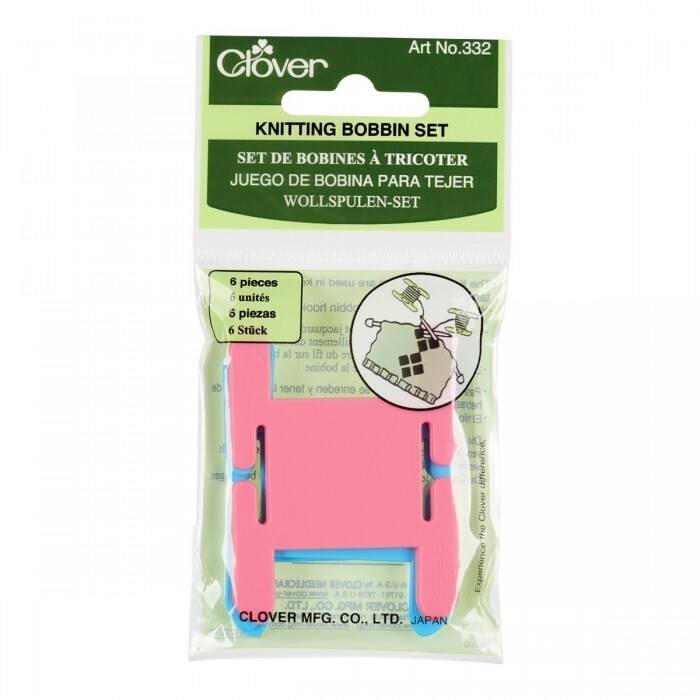 CLOVER KNIT BOBBINS (6 PC)
