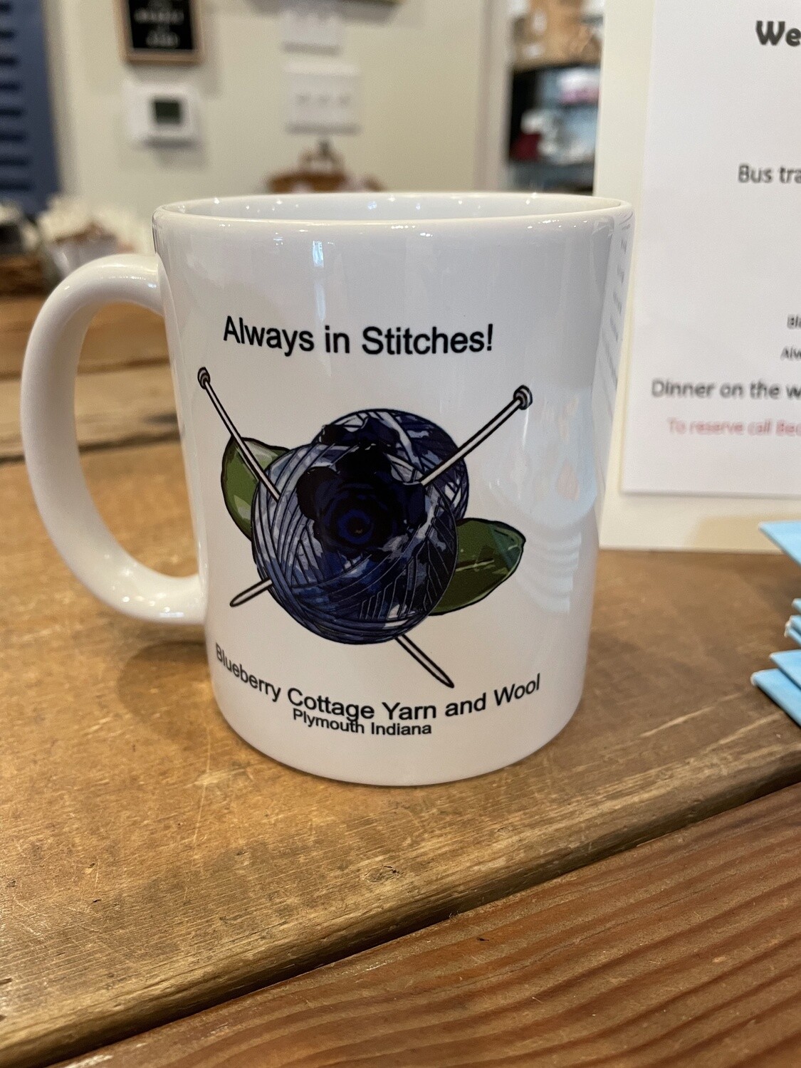 BLUEBERRY COFFEE CUP