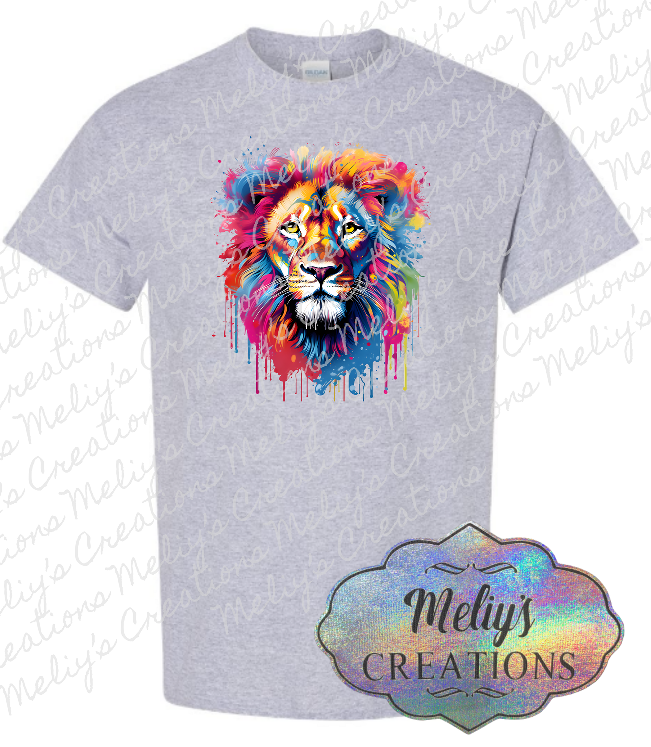 Lion Water Color