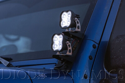 SSC3 Diode Dynamics Stage Series 3" SAE/DOT White Sport Standard LED Pod (pair) Light