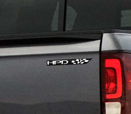 HPD Emblem Honda OEM Gloss Black