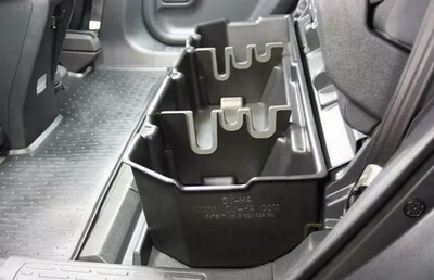 Du-Ha Under Honda Ridgeline Rear Seat Storage Fits 2022 to 2006 BLACK ONLY