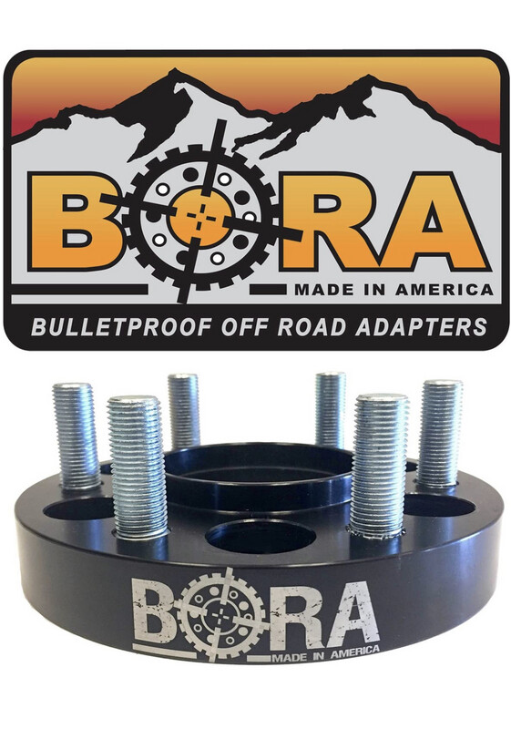 BORA Honda Ridgeline Passport Pilot Aluminum Spacers, 5x120 bolt