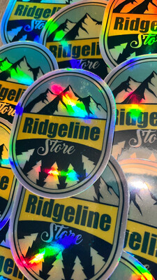 Ridgeline Store Holographic Sticker
