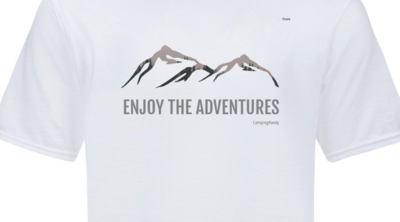 ENJOY THE ADVENTURES - CampingRandy Soft-Touch Men’s T-shirt