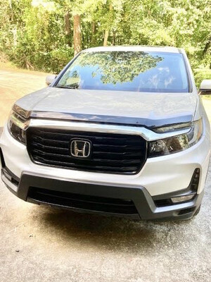 Honda OEM Ridgeline Refresh Hood Air Bug Rock Chip DEFLECTOR - Fits 2021 to 2025