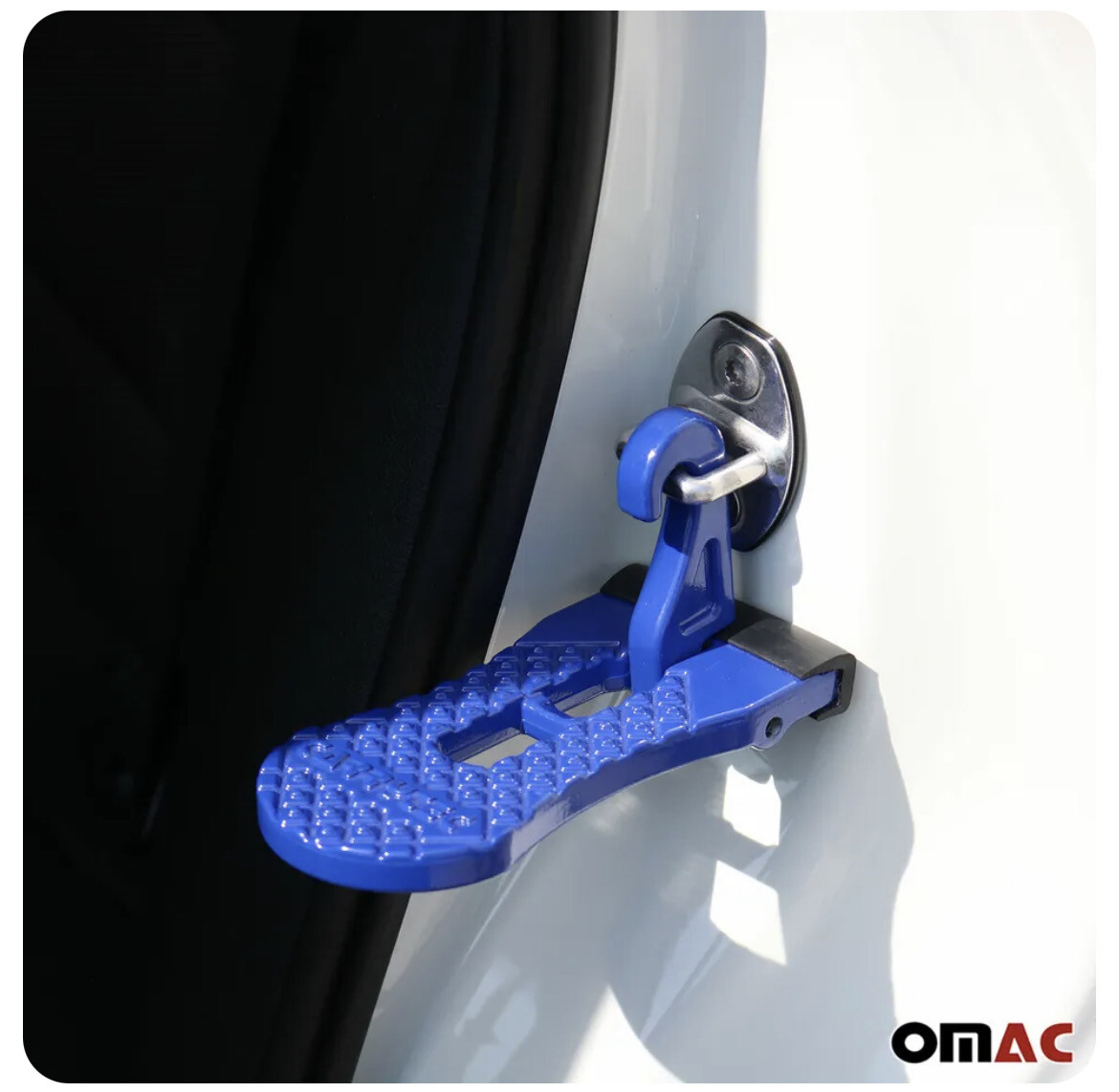 Latch Hook Step Foot Pedal Ladder for Honda Folding Car Door - Jet Lava Red or Black or Blue