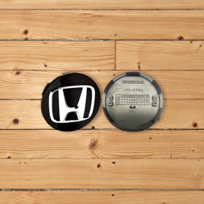 Honda OEM Ridgeline Passport OEM Black Center Cap - Set Of Four