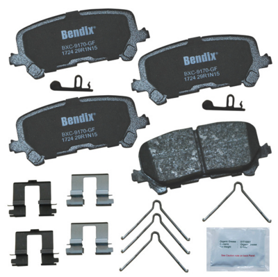 Bendix BENDIX Ultra Premium Priority 1 Disc Brake Pad Set - Rear