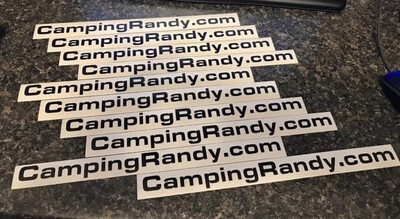 CampingRandy.com Sticker