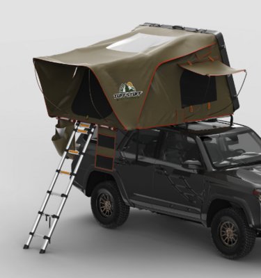 ALPHA™ HARD TOP SIDE OPEN TENT, BLACK, 4 PERSON BY TUFF STUFF OVERLAND