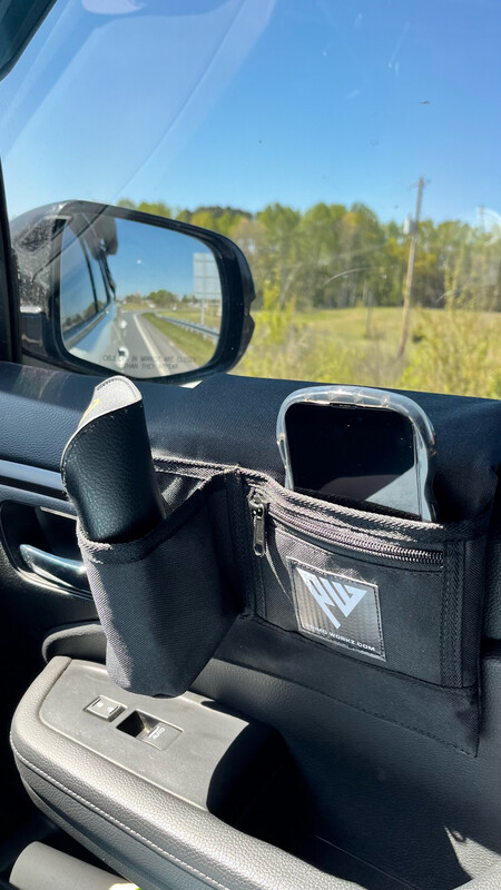 PRIMO-WORKZ Black Green Canvas Rip stop Armrest with PRIMO-WORKZ Black Green Canvas Rip stop Armrest with