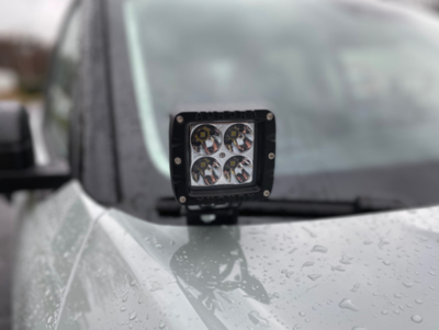 HRG OFFROAD 3 INCH WHITE OFF-ROAD LED CUBE LIGHT KIT (PAIR)