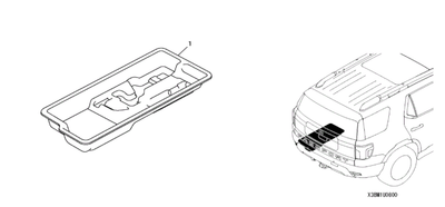 Under Cargo Organizer 2026 Honda Passport