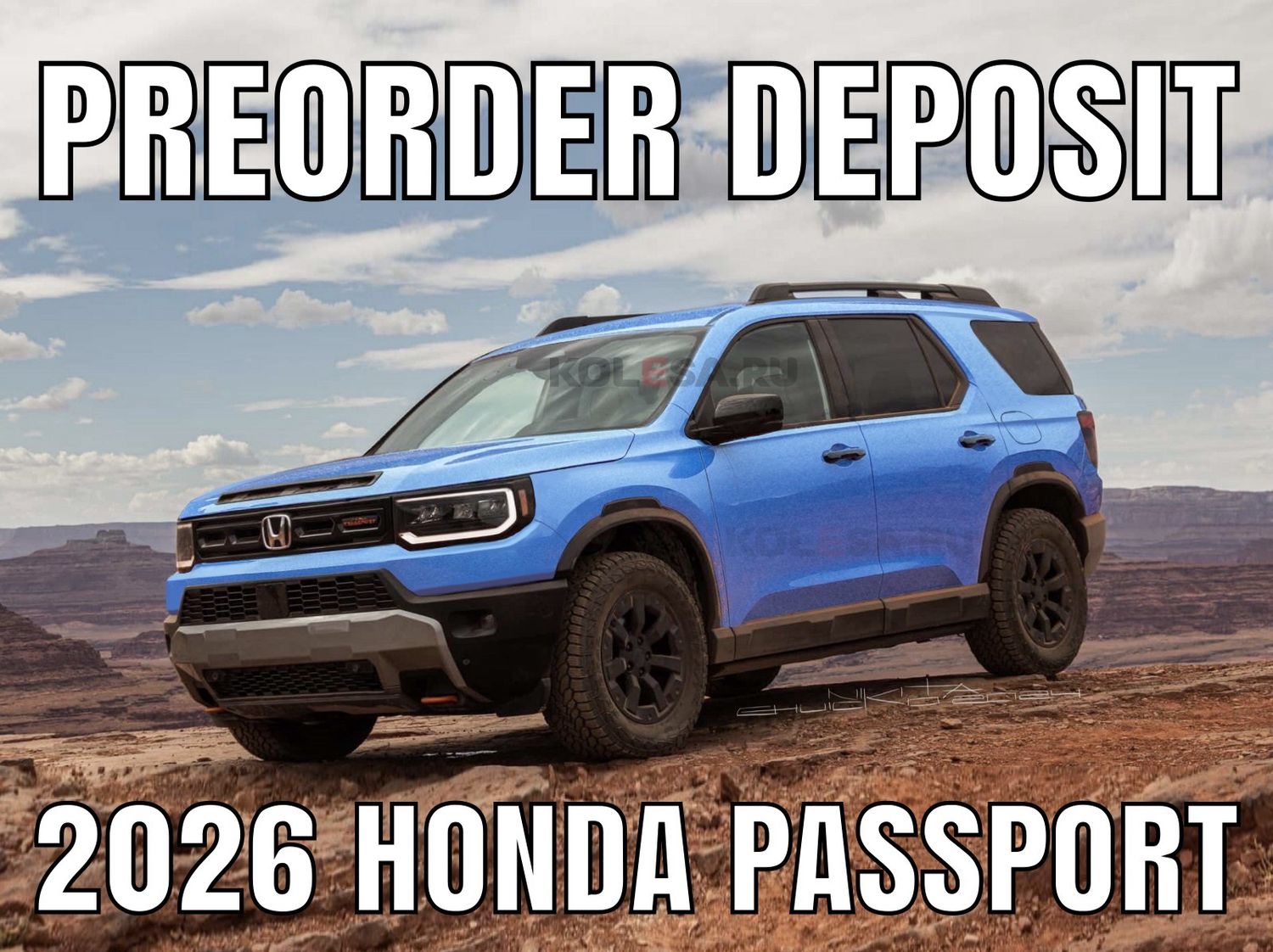 Catalytic Converter Skid Plate 2026 Honda Passport Deposit Preorder
