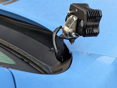 DITCH LIGHT BRACKETS 2023+ PILOT by No-Lo Designs