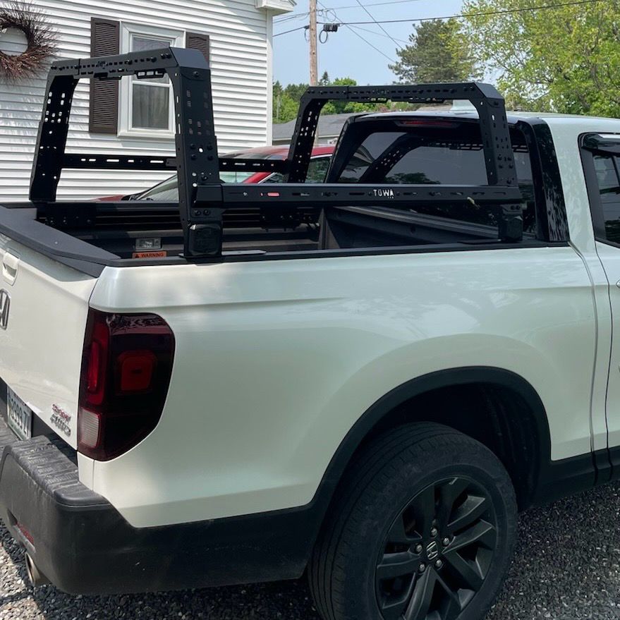 4CX Series Shiprock Bed Rack - Fits 2016 to 2025 Honda Ridgeline by TUWAPRO