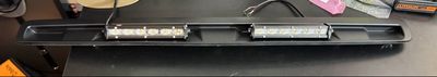 Build Your Own Orange Running Light-bar Hood Scoop Insert 2026 Honda Passport