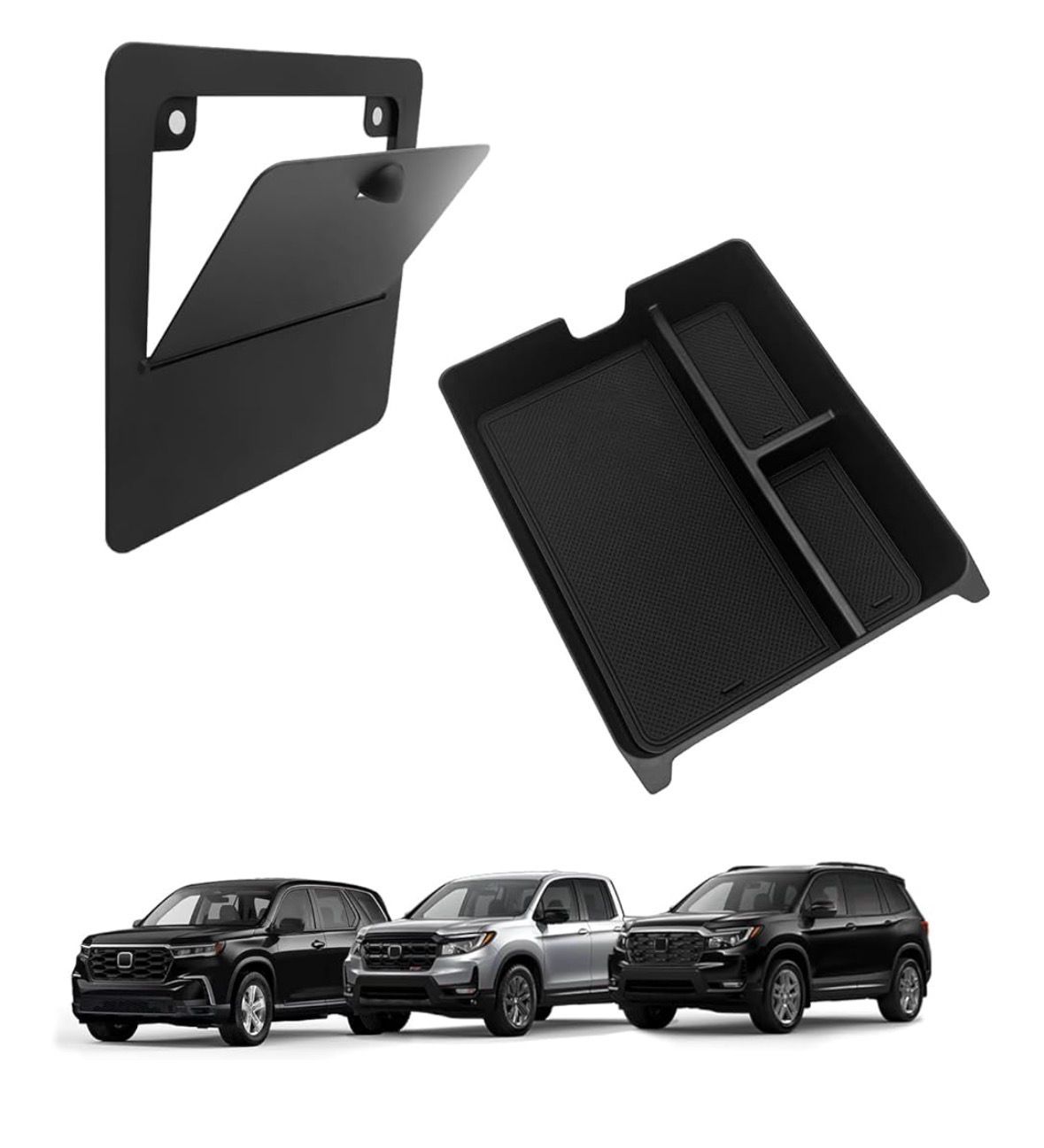 Center Console Organizer and Magnet Armrest Hidden Storage From Muslogy 2026 Honda Passport 23+ Pilot
