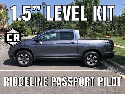 1.5 Inch Leveling Lift Kit • Honda Ridgeline 2016 - 2026 • Passport 2019 - 2025 • Pilot 2016 - 2022 (front only) by HRG OFFROAD