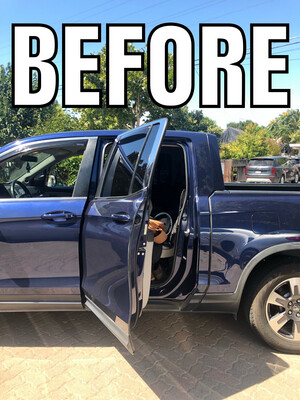 Honda OEM Ridgeline Rear Door Checker Extensions Free Shipping (Passenger &amp; Driver) - Fits 2016 to 2019