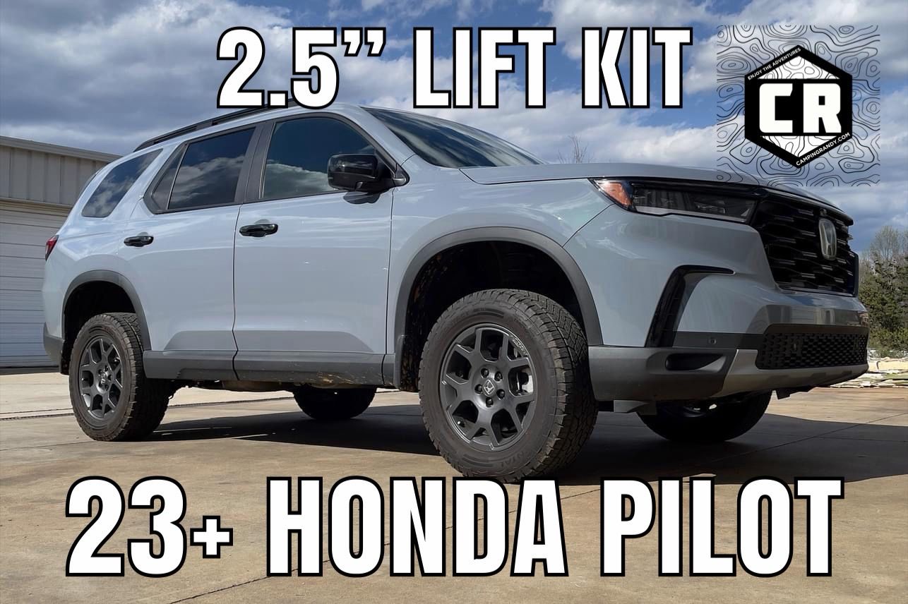 2.5 Inch Lift Kit Honda PILOT 2023 2024 2025 by HRG OFFROAD