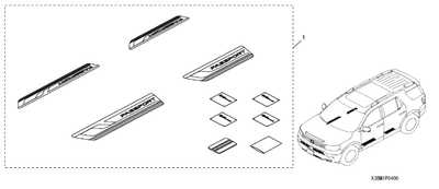 Door Sill Protection Film 2026 Honda Passport