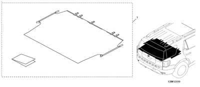 Cargo Cover 2026 Honda Passport