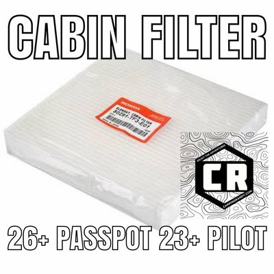 Cabin Filter 23+ Pilot And 26+ Passport Honda OEM