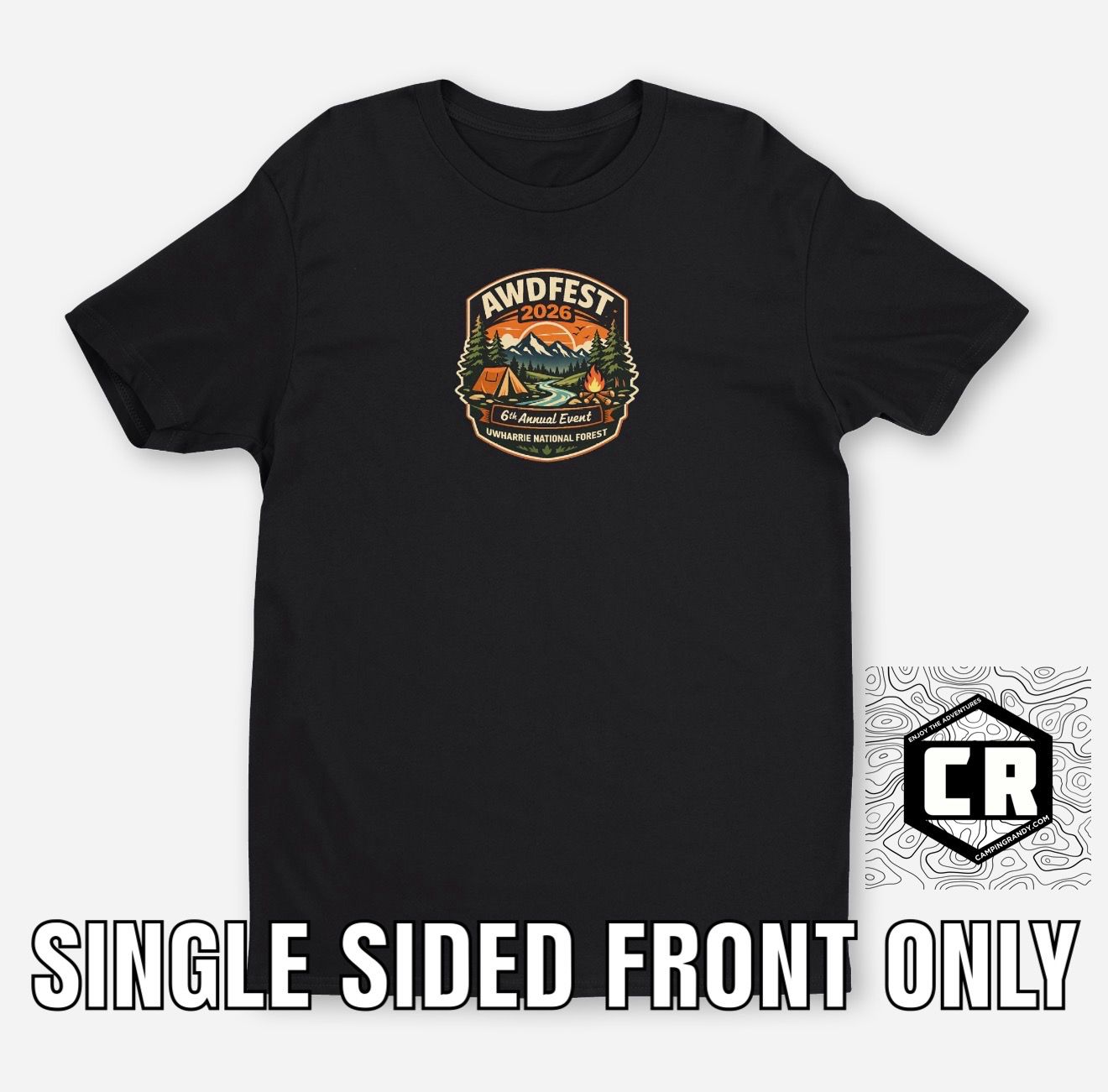 AWDFEST 2026 Single SIDED T-Shirt