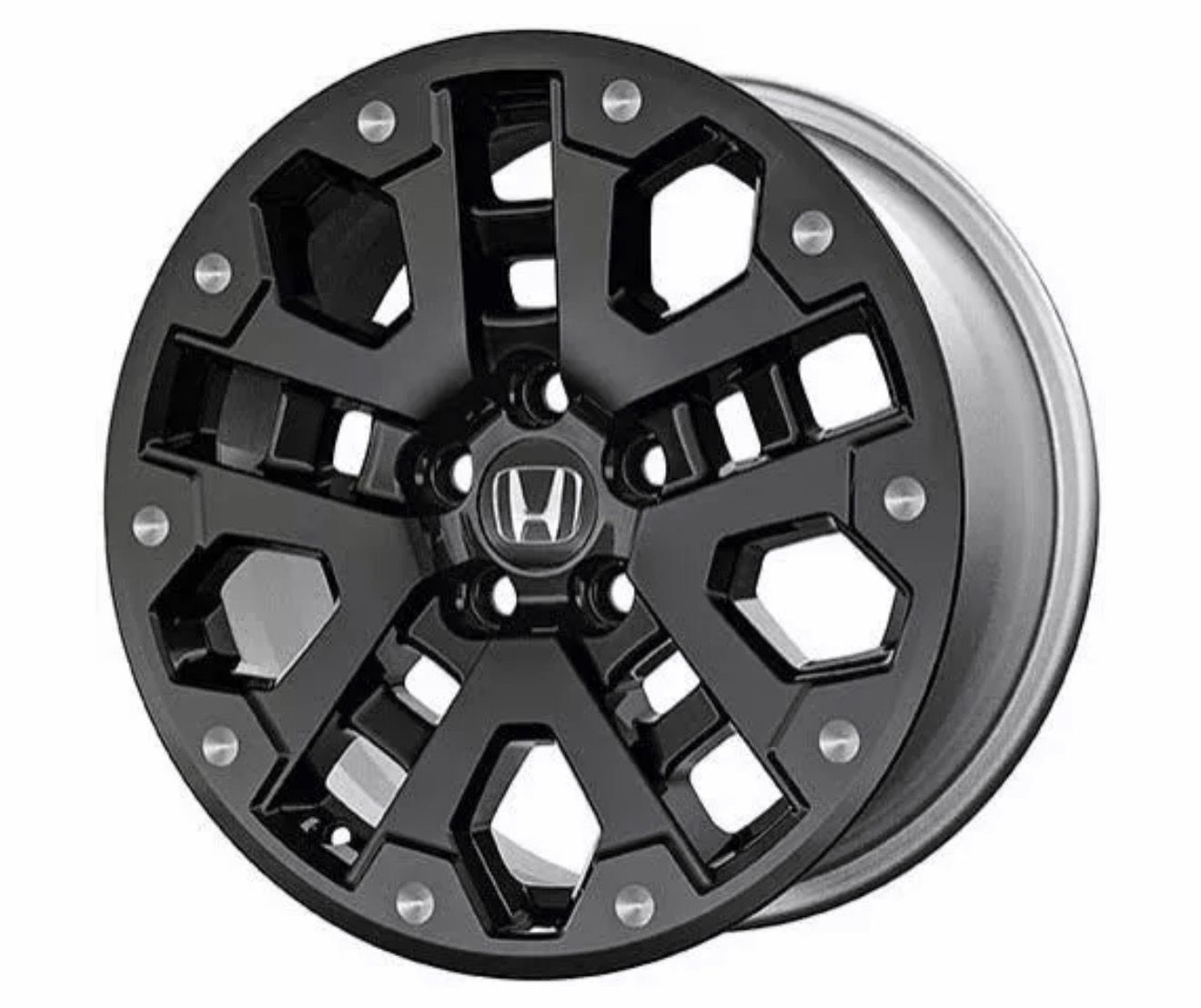 2017-2023 Honda Ridgeline 18 Inch Alloy Wheel Black - Honda (08W18-T6Z-100A)