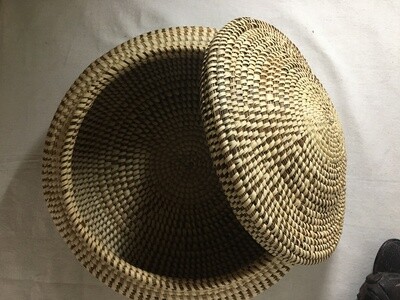 Sweetgrass Covered Basket