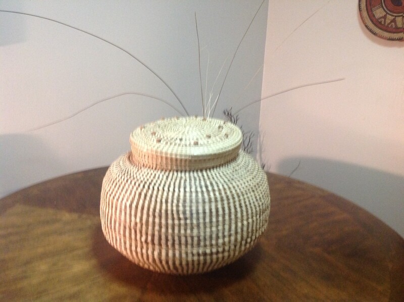 Contemporary SweetGrass  Gullah Wedding Vase