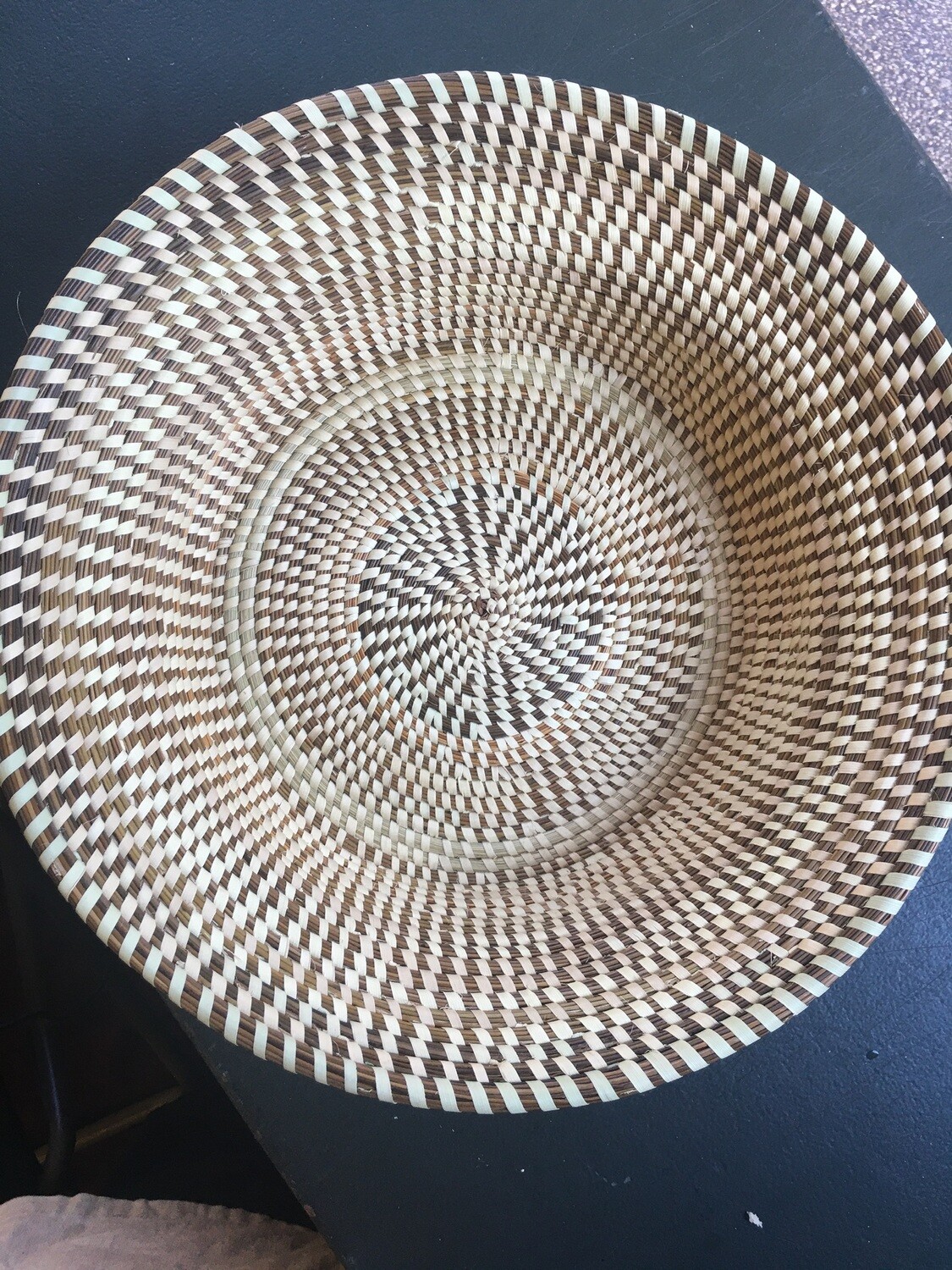 Contemporary Styled  Gullah Rice Fanner Basket