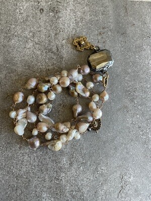 Necklaces- Crystals and Pearls