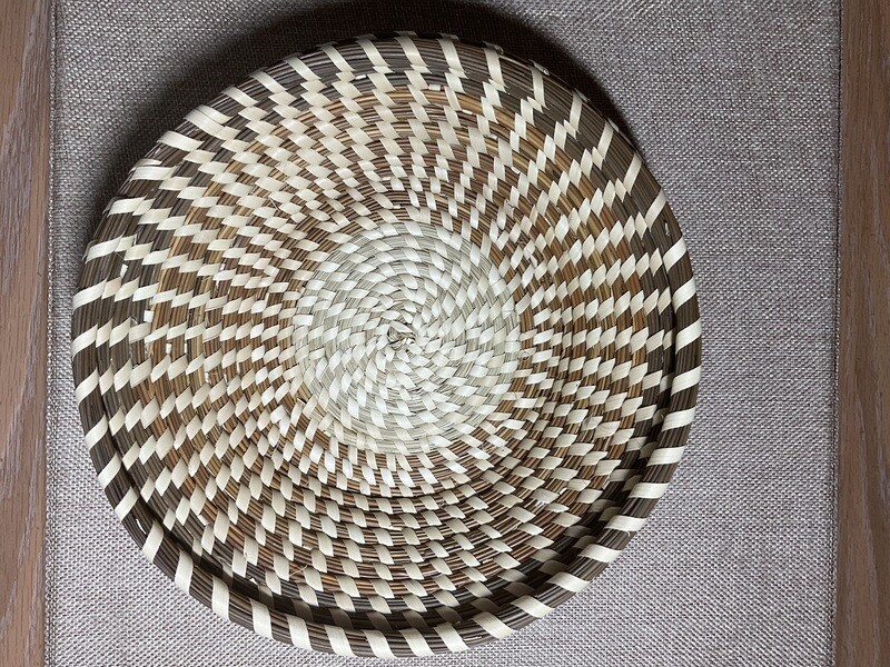 Navajo Sweetgrass bowl