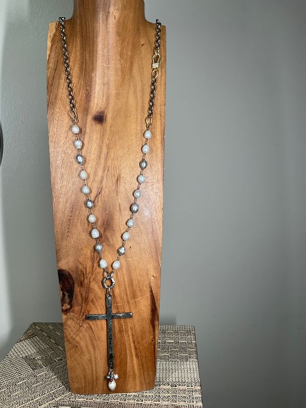 Holy City Cross necklace