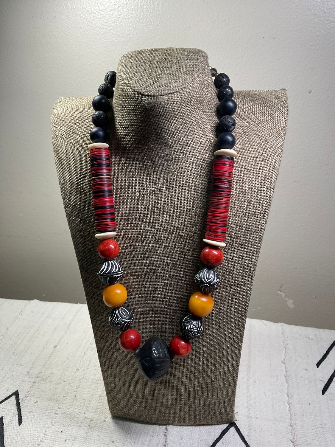 AFRICAN Tribal Necklace
