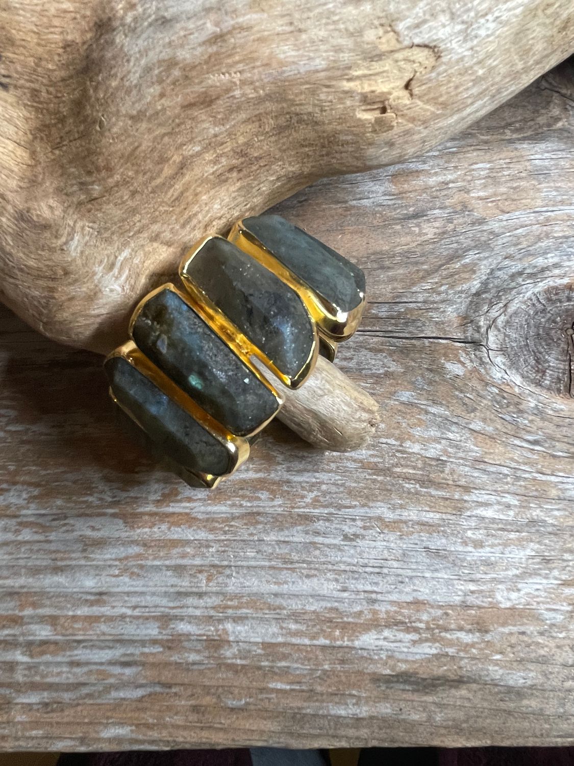 Labradorite Artisan Cuff