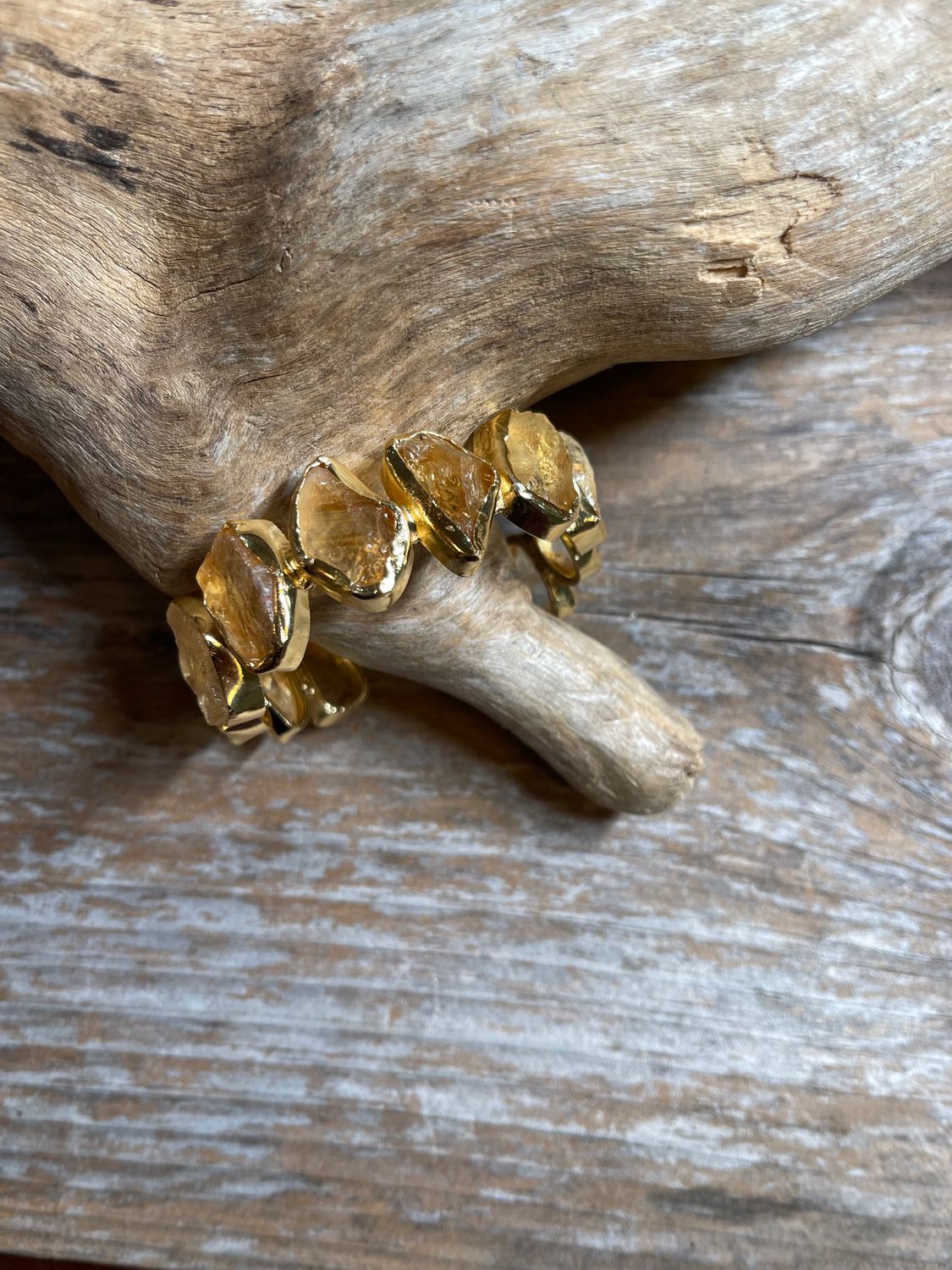 Citrine Artisan Cuff