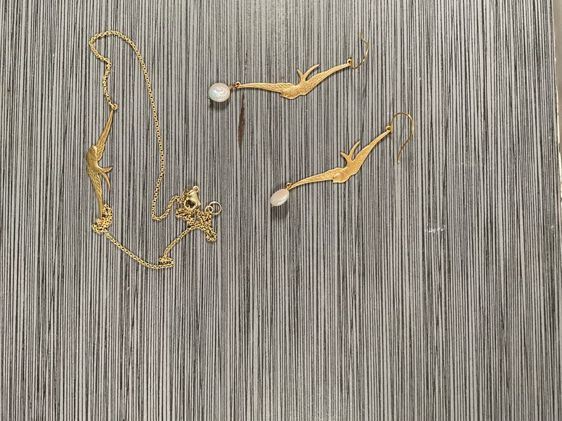 Songbird G.P. Brass Necklace