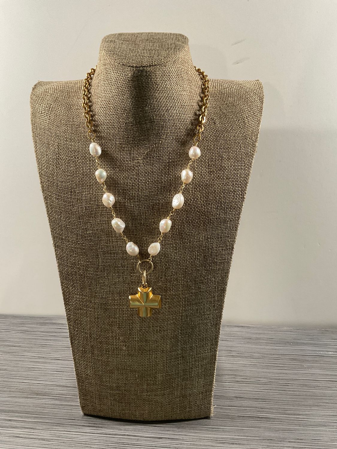 Baroque Pearl Artisan Necklace