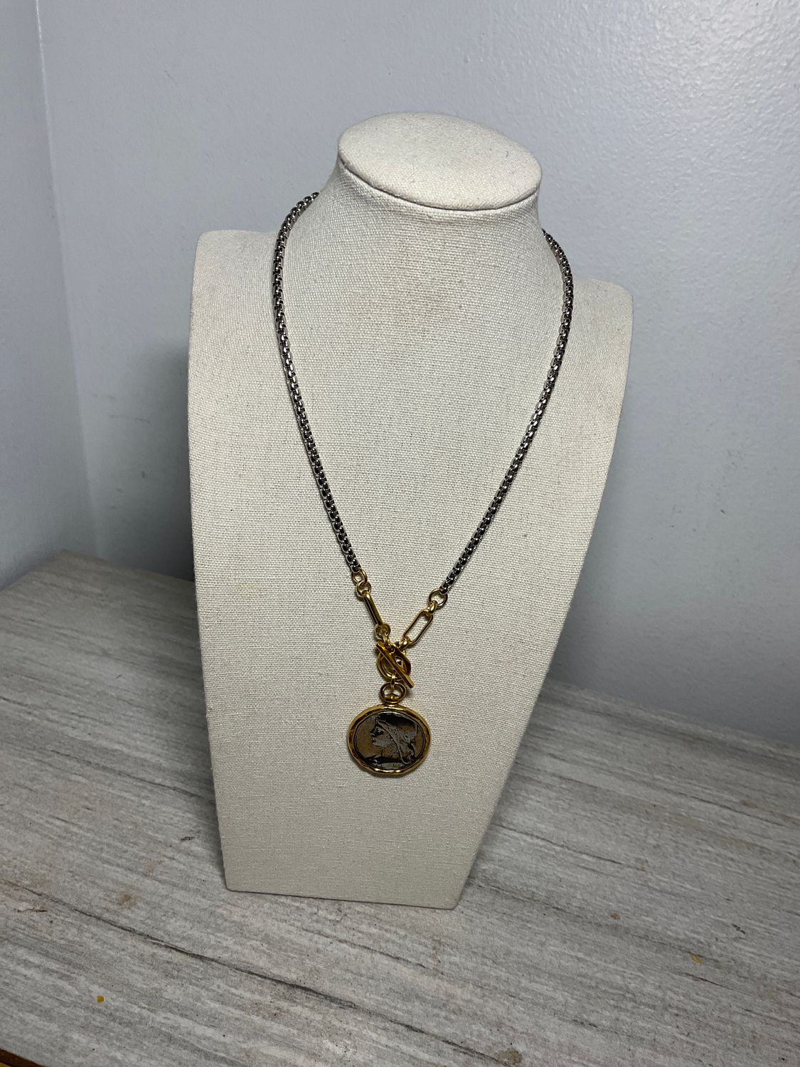 Joan of Arc pendant Necklace