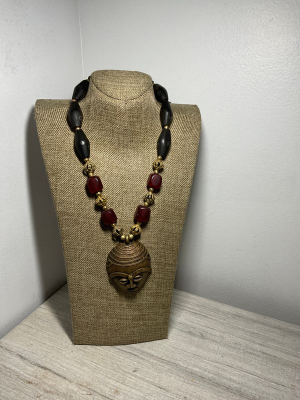 Passport Mask Necklace