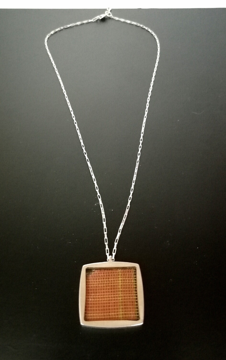 Collar ambientes plata .925