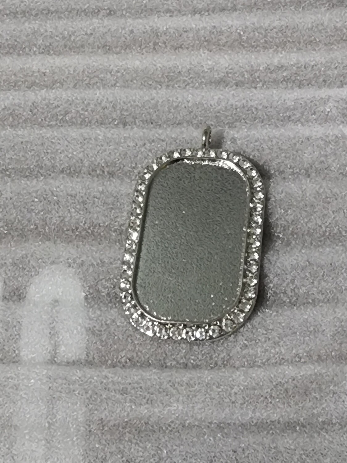 Silver dog tags